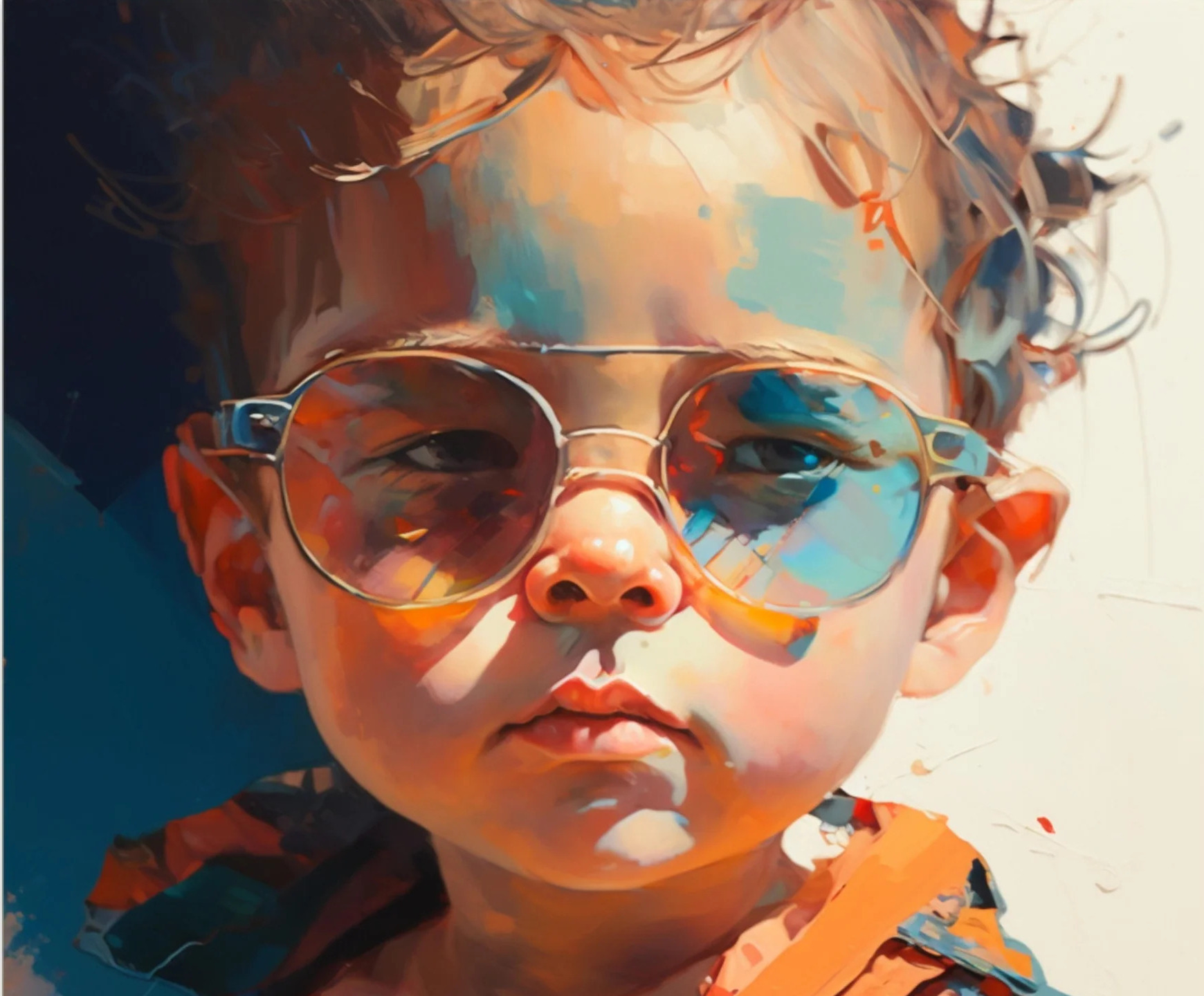 Eleganter kleiner Junge